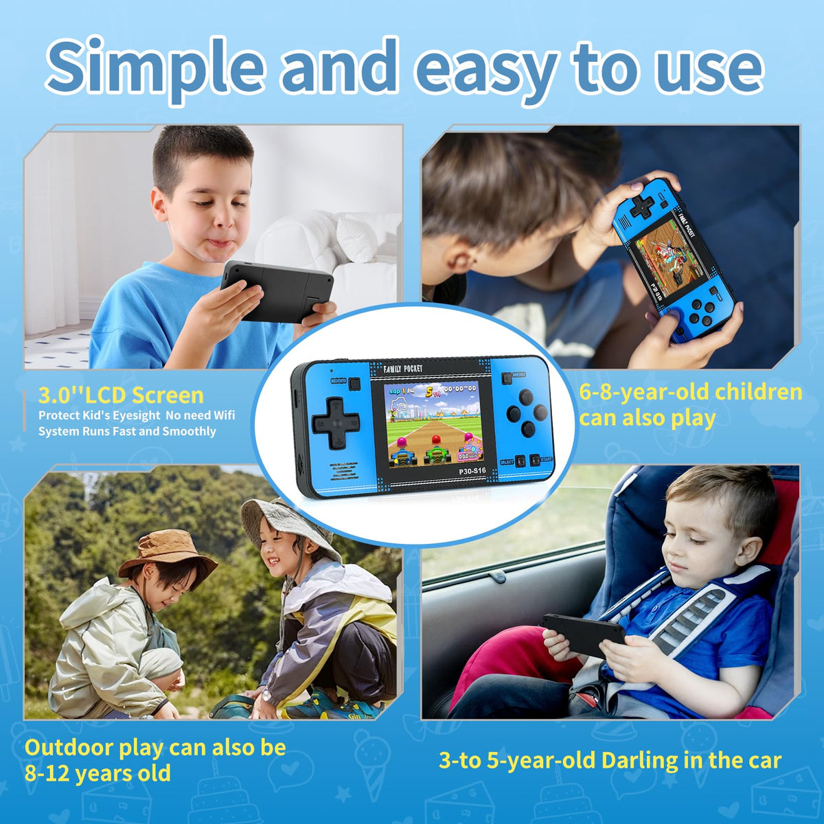 WELLST·G ergonomic grip fits small hands for comfortable sessions.