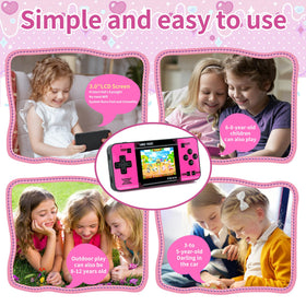 WELLST·G handheld game kid-friendly-ergonomic: comfortable grip for small hands.