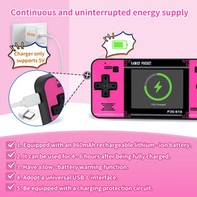 WELLST·G handheld game preloaded-220-games: extensive library for varied adventures on the go.