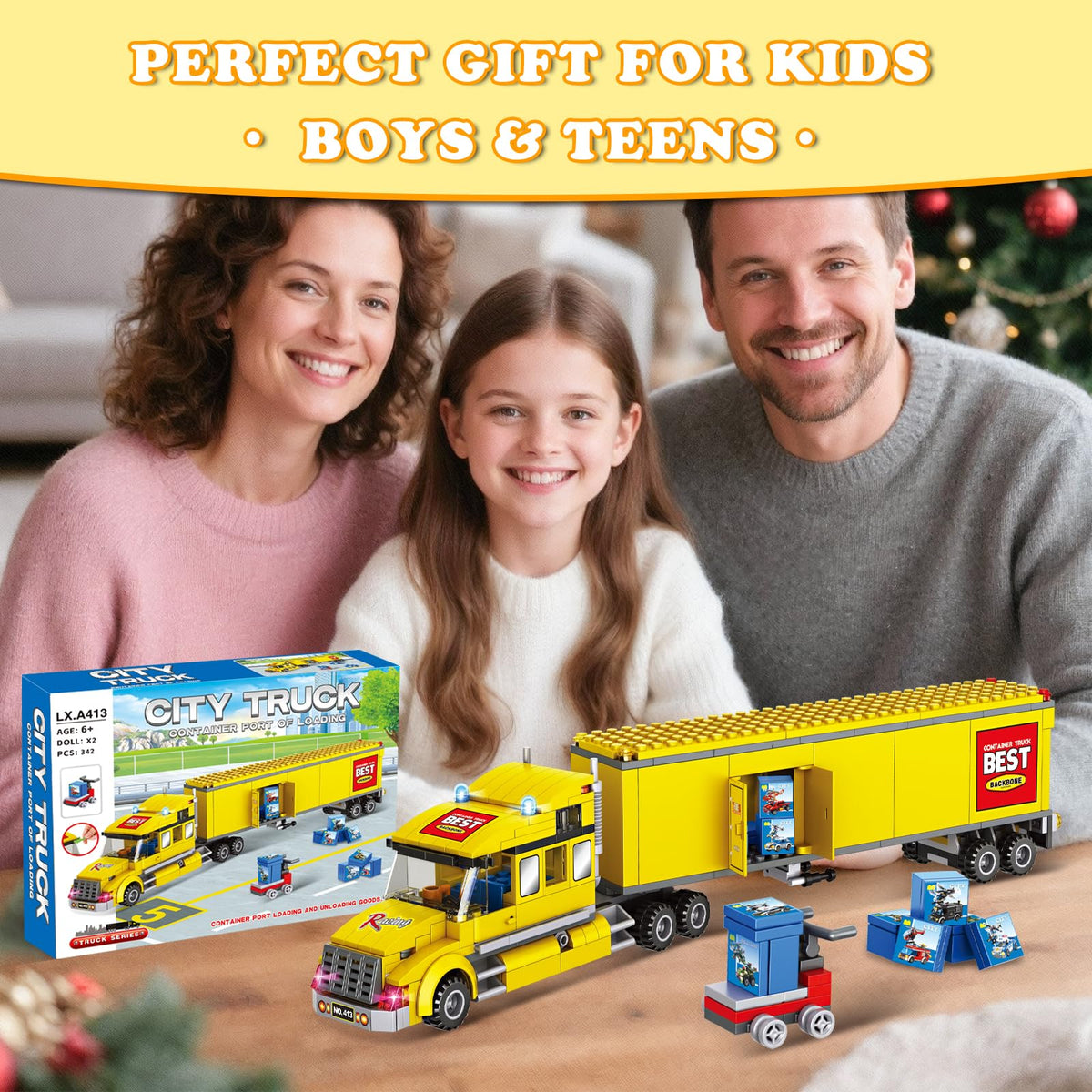 WEMEWEME City Delivery Truck display model for collection and play.