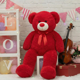 WENMOTDY 36-inch teddy ready for snuggling and gifting.