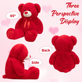WENMOTDY soft plush material with durable interior for long use.