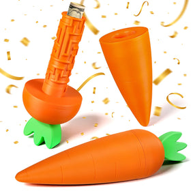 WenmthG carrot money box exterior shows a realistic carrot design for Easter gifting.