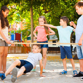 Wenqik adjustable-length limbo stick suits kids and adults alike.