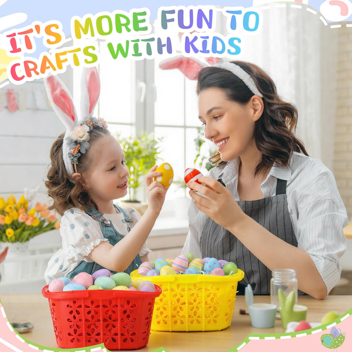 Wenqik Easter grass confetti green adds lively texture for festive displays