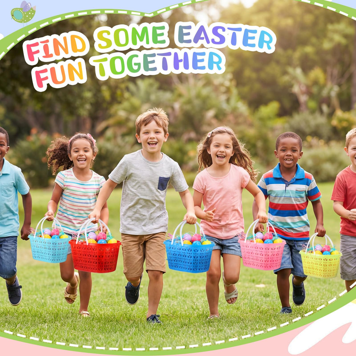 Wenqik Easter baskets offer versatile use for gifts, decor, or storage