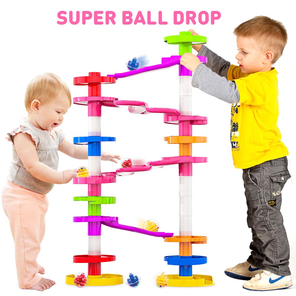 WEofferwhatYOUwant Super Ball Drop tower with a towering marble run for imaginative play