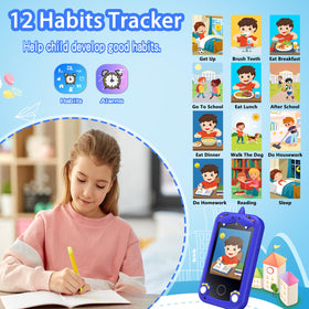 WEOLULI Kids Phone flashlight and timer support exploration and routine