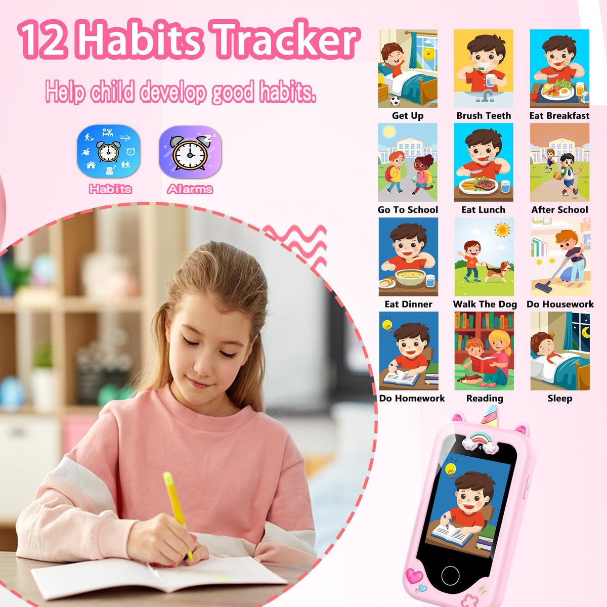 WEOLULI flashlight feature helps exploring and routines.