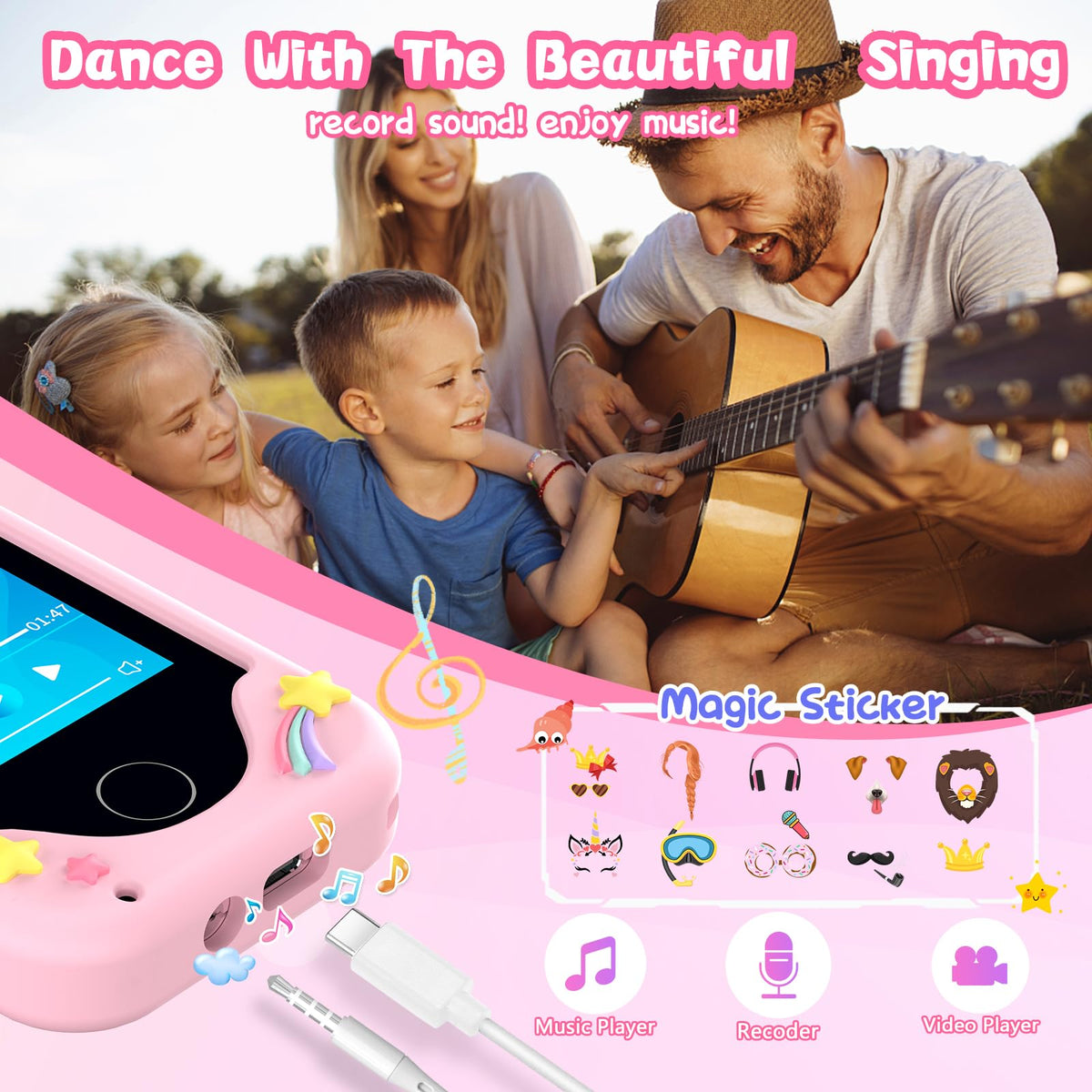 WEOLULI Kids Smart Phone games and learning section with interactive puzzles.