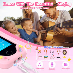 WEOLULI Kids Smart Phone games and learning section with interactive puzzles.