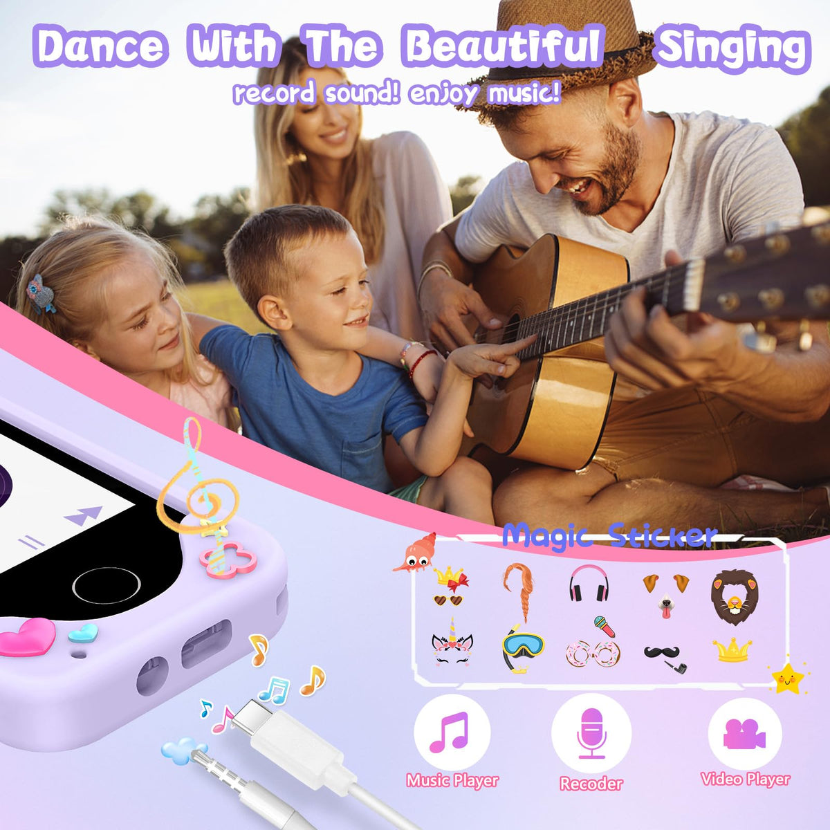 WEOLULI Kids Smart Phone habit-tracker shot highlights routine-building.