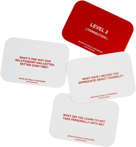 WE'RE NOT REALLY STRANGERS packaging art inviting curiosity and connection.
