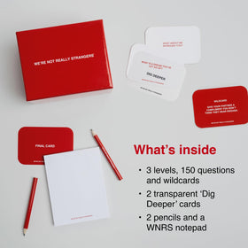 WE'RE NOT REALLY STRANGERS reflection cards highlight what you’ve learned about others