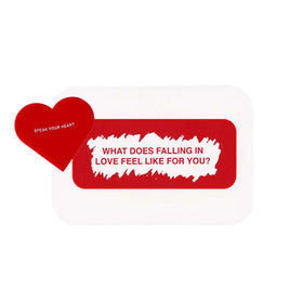 WE'RE NOT REALLY STRANGERS scratch-off card reveal with fresh prompts for couples