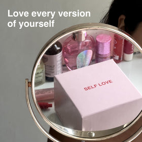 WE'RE NOT REALLY STRANGERS Self-Love Edition box opened for solo growth and sharing.