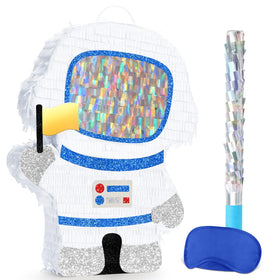 WERNNSAI Astronaut Pinata from the front view for space party decor
