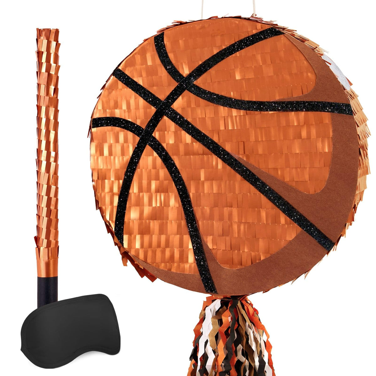 WERNNSAI basketball pinata front view with vibrant colors for kid parties