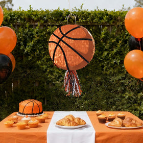 WERNNSAI basketball pinata with bat and eye mask, ready for action-packed games