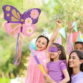 WERNNSAI butterfly pinata corrugated paper construction lasts through party hits