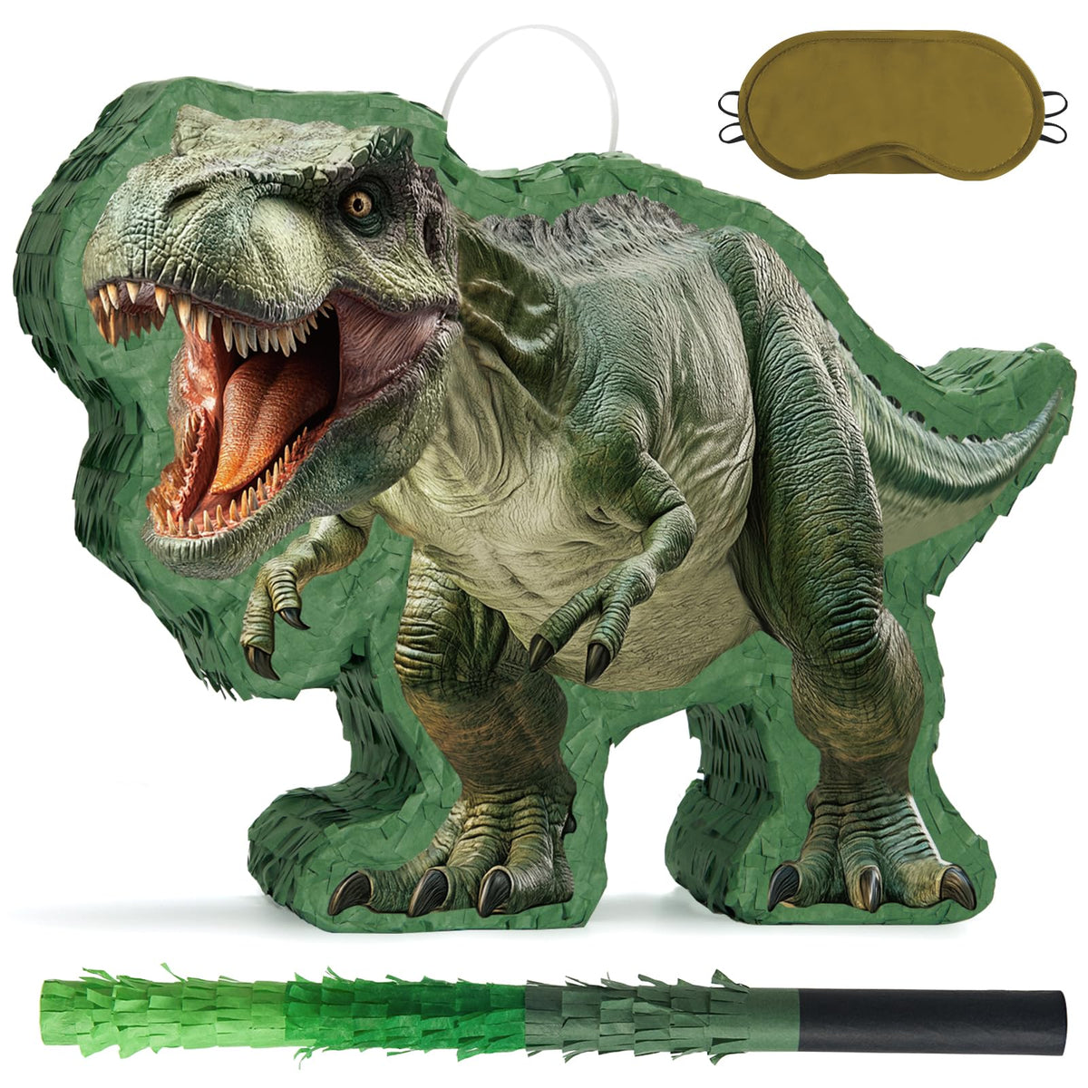 WERNNSAI dinosaur pinata with detailed teeth for dramatic party decor