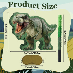 WERNNSAI dinosaur pinata eyes provide a bold centerpiece for dino parties