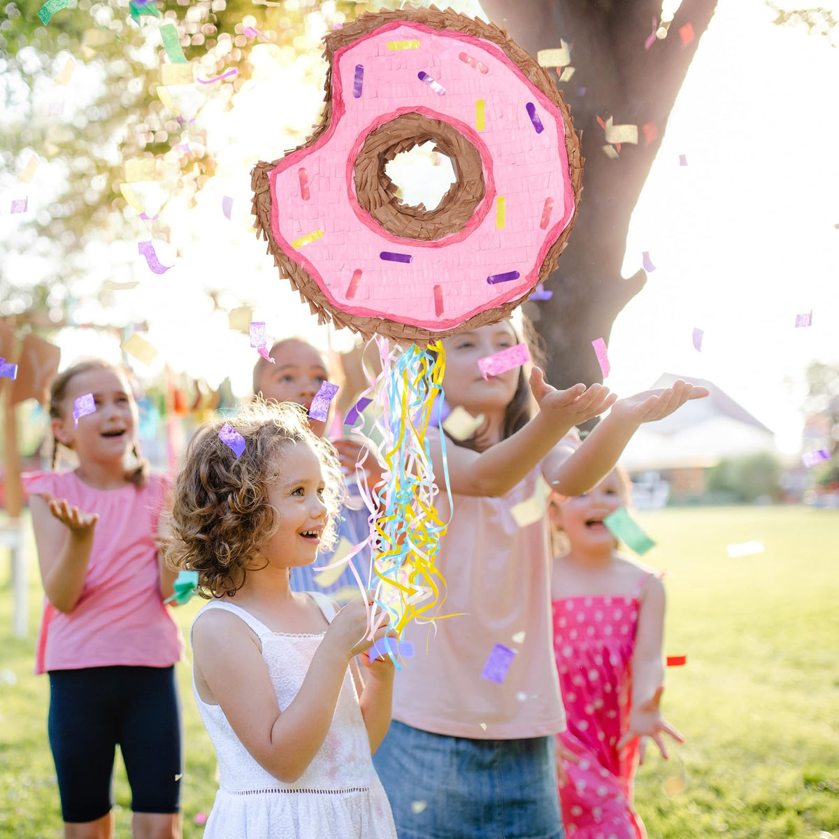 WERNNSAI pinata provides a safe, interactive party activity for kids.
