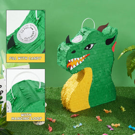 WERNNSAI dragon pinata vibrant stickers enhance dragon design