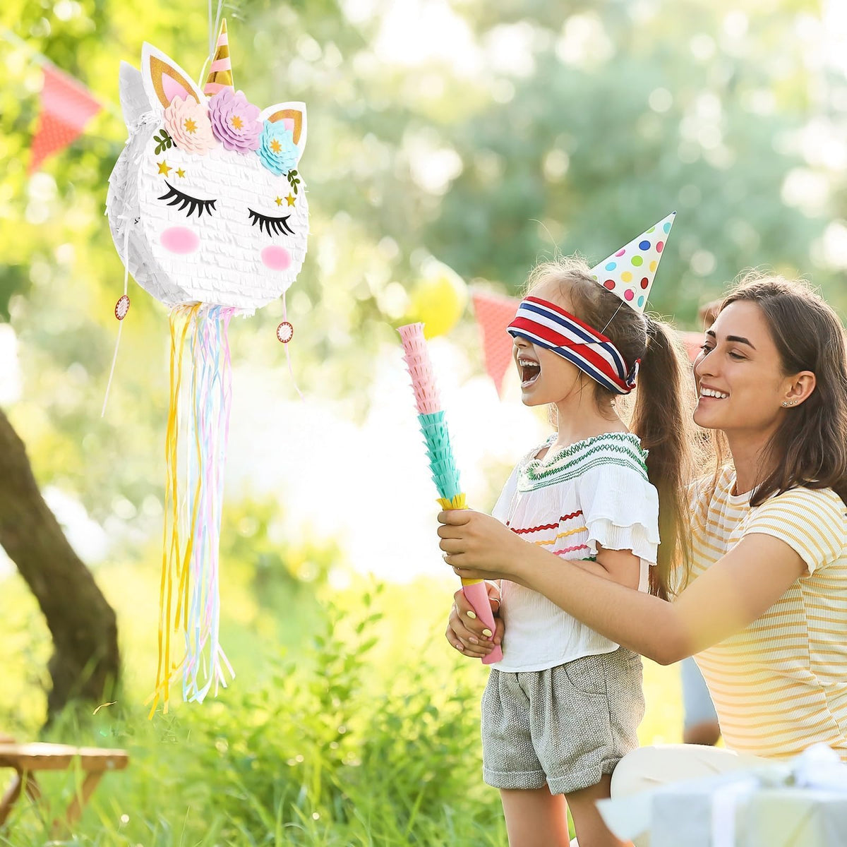 WERNNSAI pinata made of thick corrugated paper for durable party use