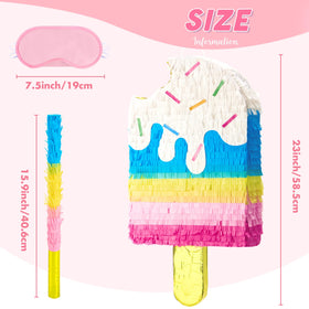 WERNNSAI pinata gold foil accents catch light for a lively dessert ambiance