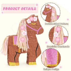 WERNNSAI durable corrugated cardboard pinata withstands multiple rounds of fun