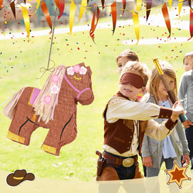 WERNNSAI cowgirl party essential for birthdays derby games and celebrations