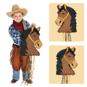 WERNNSAI horse piñata set provides a ready-to-play horse-themed activity
