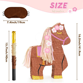 WERNNSAI horse pinata size 16.5 by 13.4 inches ideal for kids activities