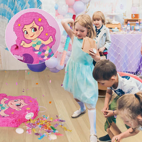 WERNNSAI Mermaid party decor collection enhances ocean-themed celebrations