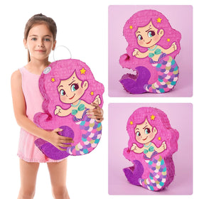 WERNNSAI Mermaid pinata filled with candies and small gifts