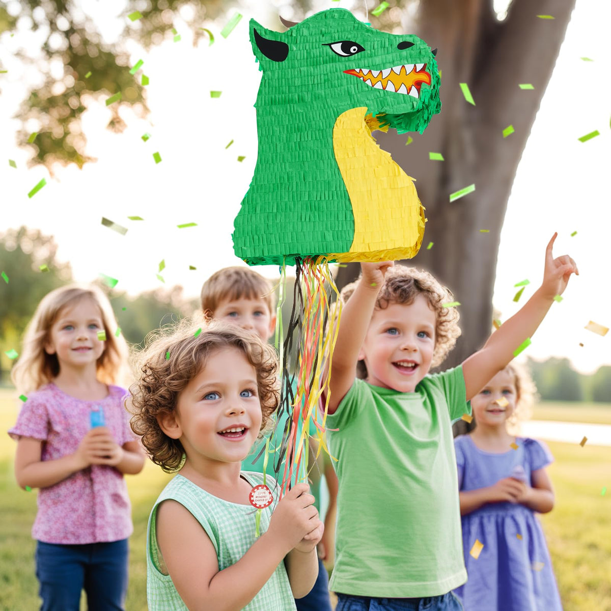 WERNNSAI dragon pinata creates a festive party atmosphere for kids