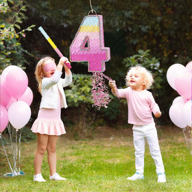 WERNNSAI pinata includes blindfold and bat for immediate party play
