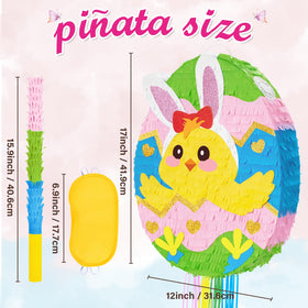 WERNNSAI pinata corrugated paper close-up shows durable construction