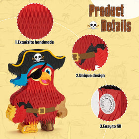 WERNNSAI pinata made from durable corrugated paper for party use.