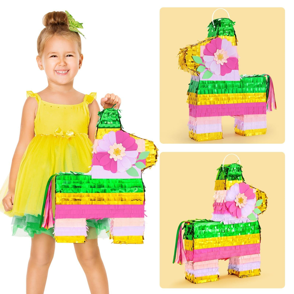WERNNSAI pinata made from corrugated paper offers sturdy play and long-lasting use.