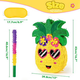 WERNNSAI pinata eye mask for a playful blindfold moment at a luau.