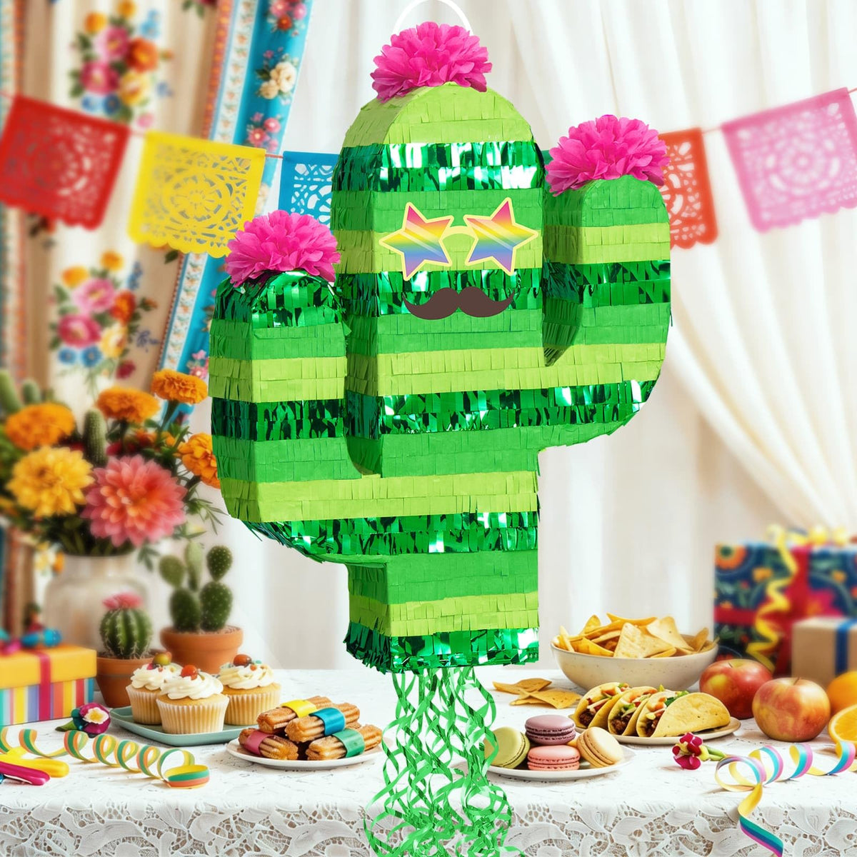 WERNNSAI pinata eye mask included for safe, fun turns.
