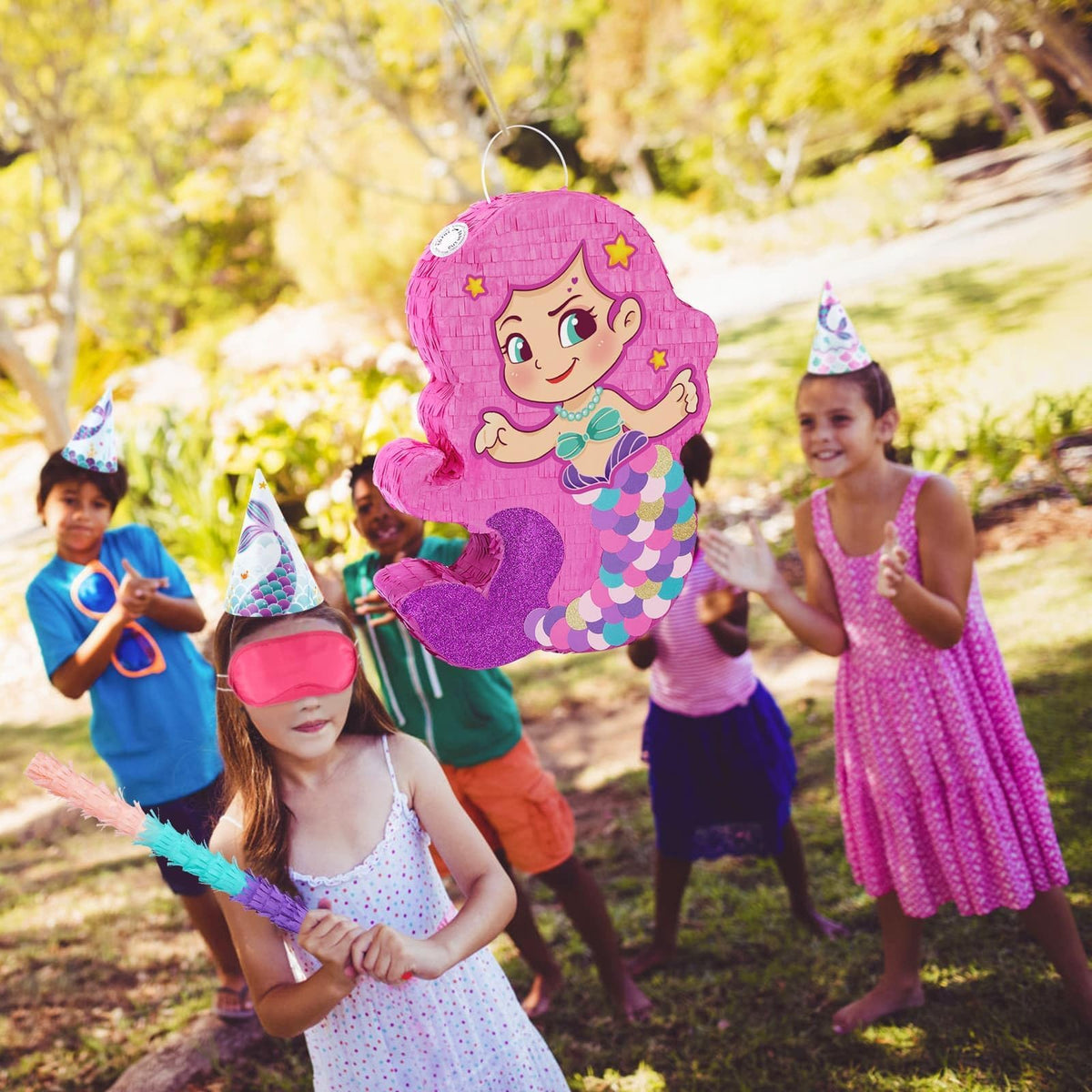 WERNNSAI Pinata crafted from sturdy corrugated cardboard for safe play