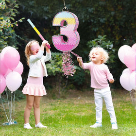 WERNNSAI Pinata includes blindfold and bat for immediate party games.