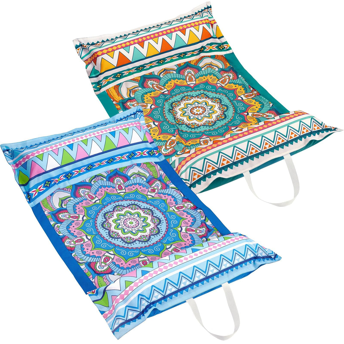 WERNNSAI pool float for adults with boho pattern for stylish lounging