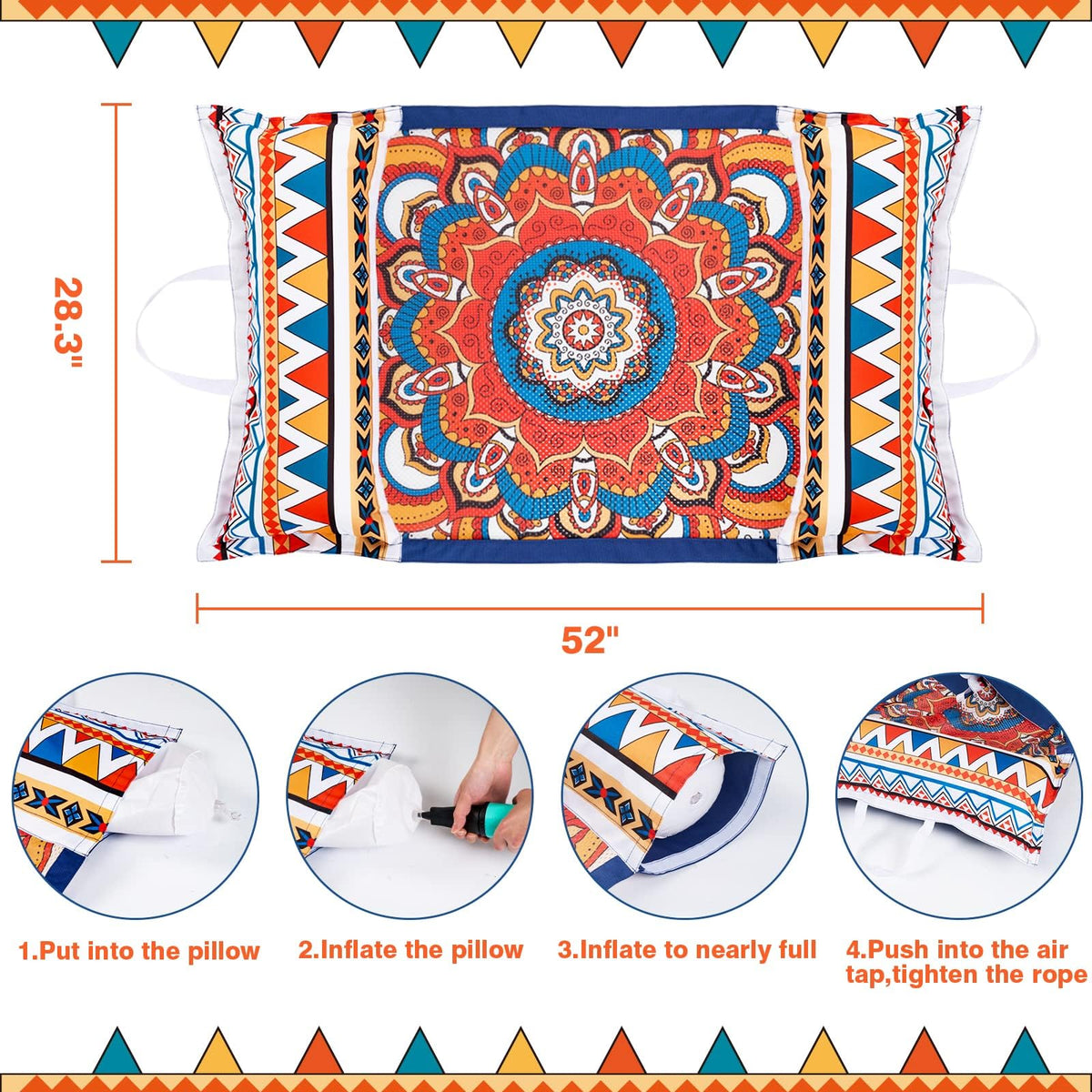 Packable and portable WERNNSAI floats for travel and storage