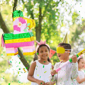 WERNNSAI donkey pinata adds festive color to birthdays, luaus, and Mexican-themed celebrations.