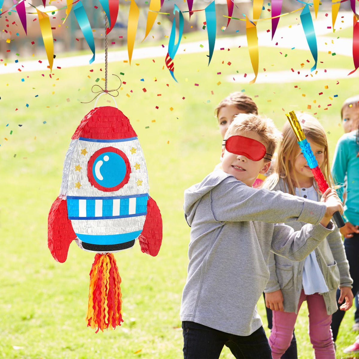 WERNNSAI space-themed party decor for birthdays, camps, and family fun