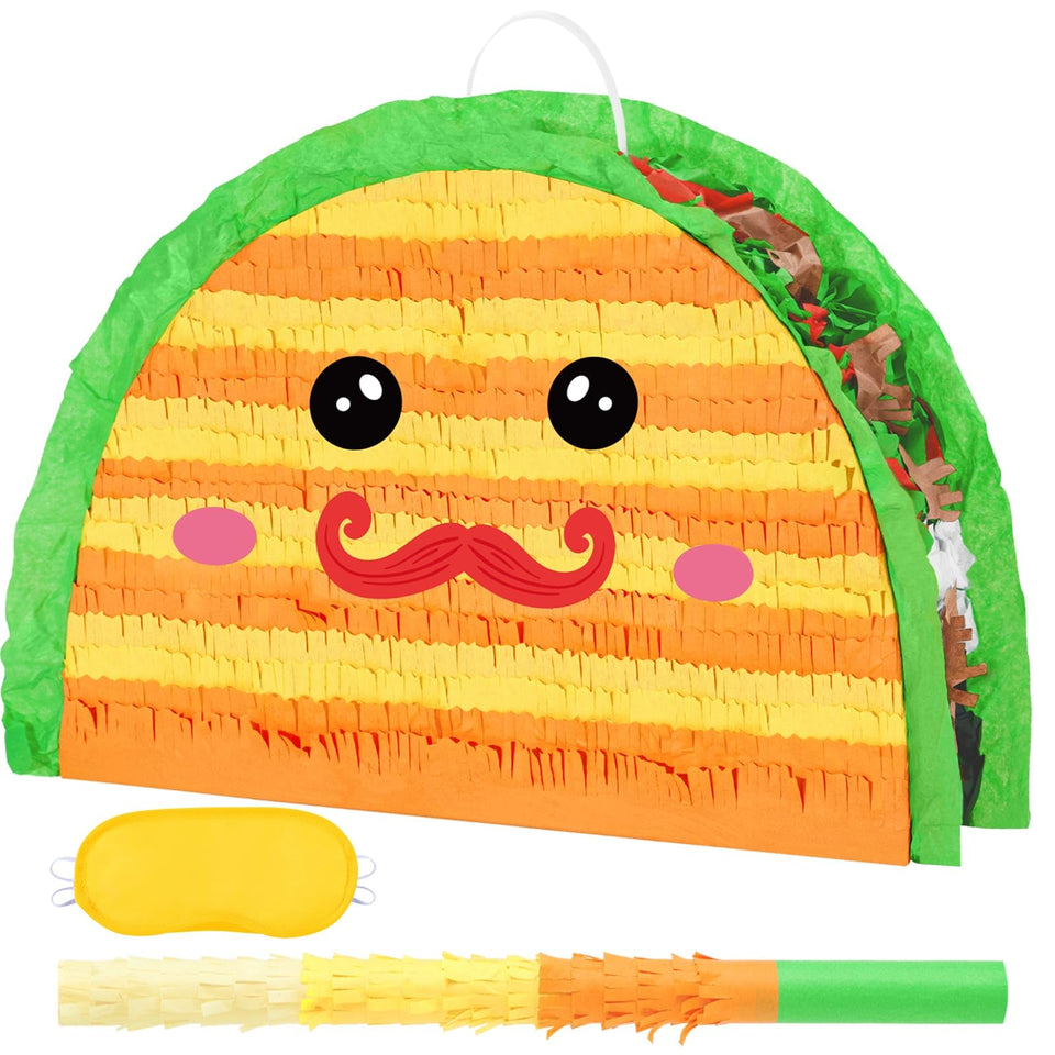 WERNNSAI Taco Pinata shell shows a durable shell for lively party games.